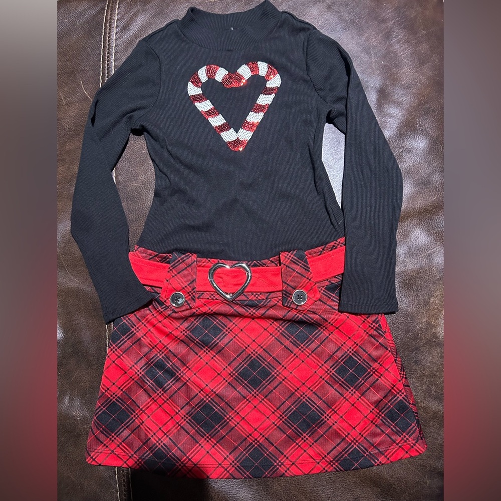 Girls M 7/8 holiday/Christmas dress